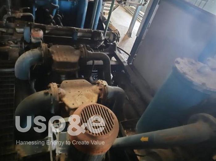 Used 6 MW 1998 Used Wartsila 18V32LN HFO Natural Gas Generator Sets