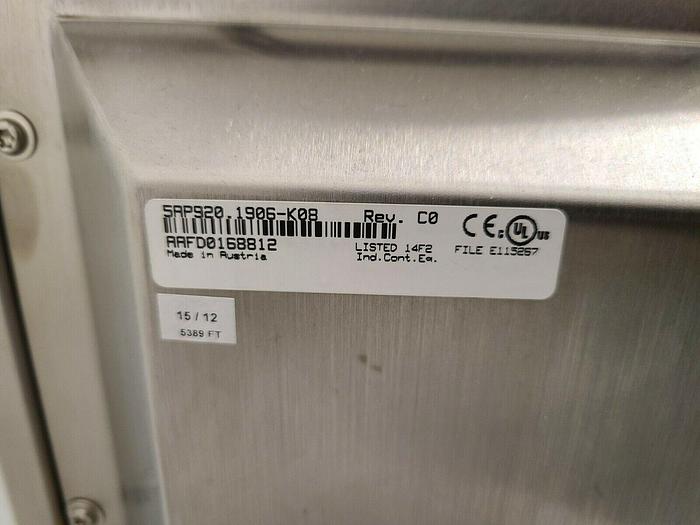 Used Bioreactor Clean Room Work Station Terminal Medical GE 5AP920 GE Healthcare Stainless with arm that mounts to a wall