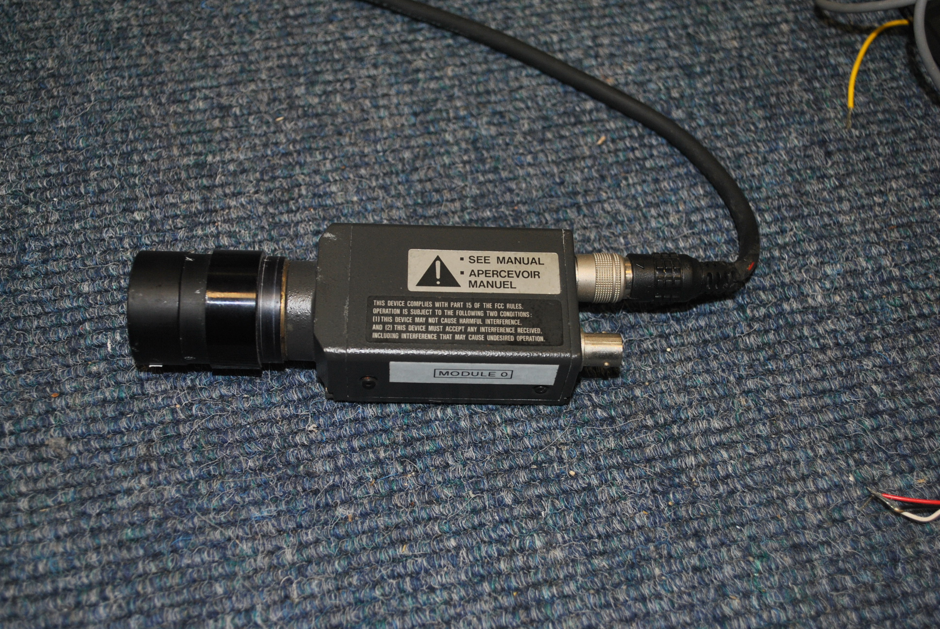 Used Hitachi Denshi ccd camera kp-m1u