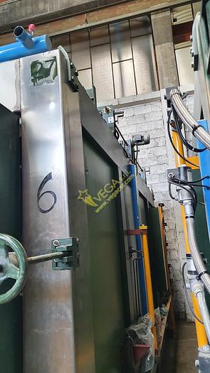 Used Muffled Gas turbo Kiln Moretti mod. FDTM4