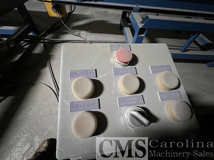 Used Baker BX Grade Resaw with Run Around System