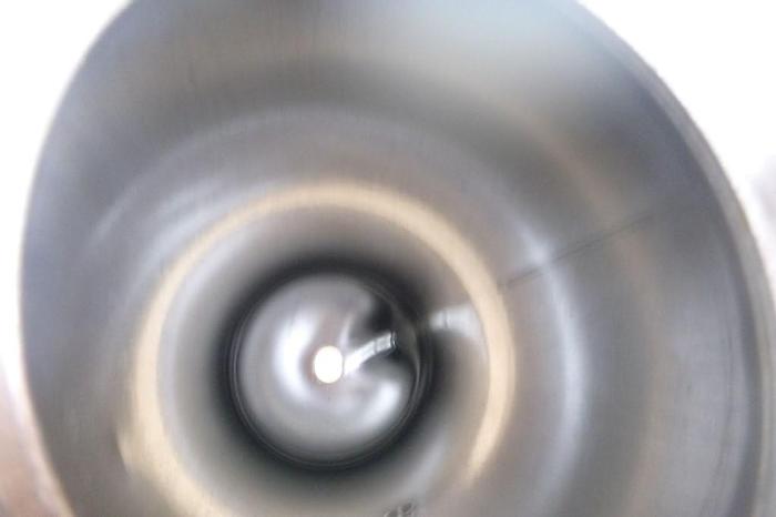 Used Tank, 6 Gallon, 316L Stainless Steel, Pressure, 9" X 25", #C743748