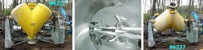 Used 30 CU. FT. P-K TWIN SHELL BLENDER – S/S – JACKETED – BAR