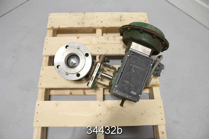 Used Fisher V150 Vee-Ball Control Valve #34432