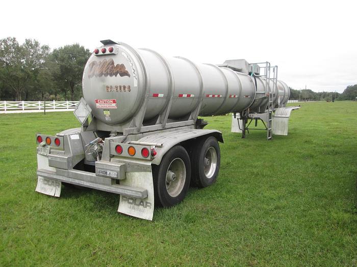 Used 2011 Polar 4,000 Gallon Tank Trailer