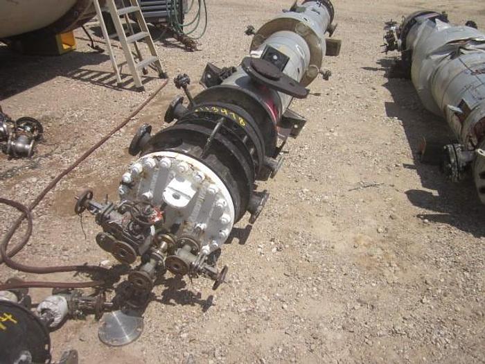 Used Used Missouri Boiler and Tank Company approximately 263 square foot 317L stainless steel vertical Shell and Tube Heat Exchanger