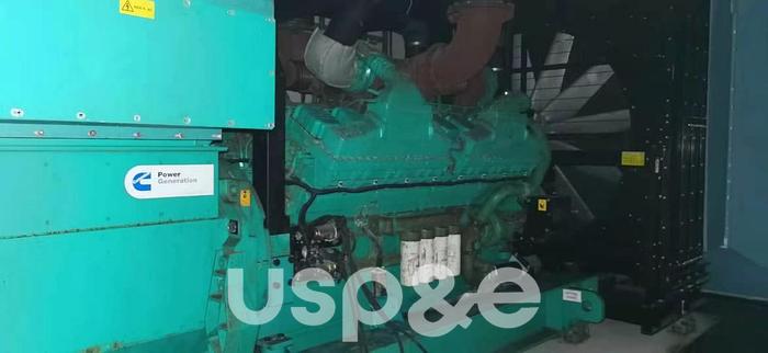Used 2 MW 2004 Used Cummins QSK60-G8 Diesel Generator