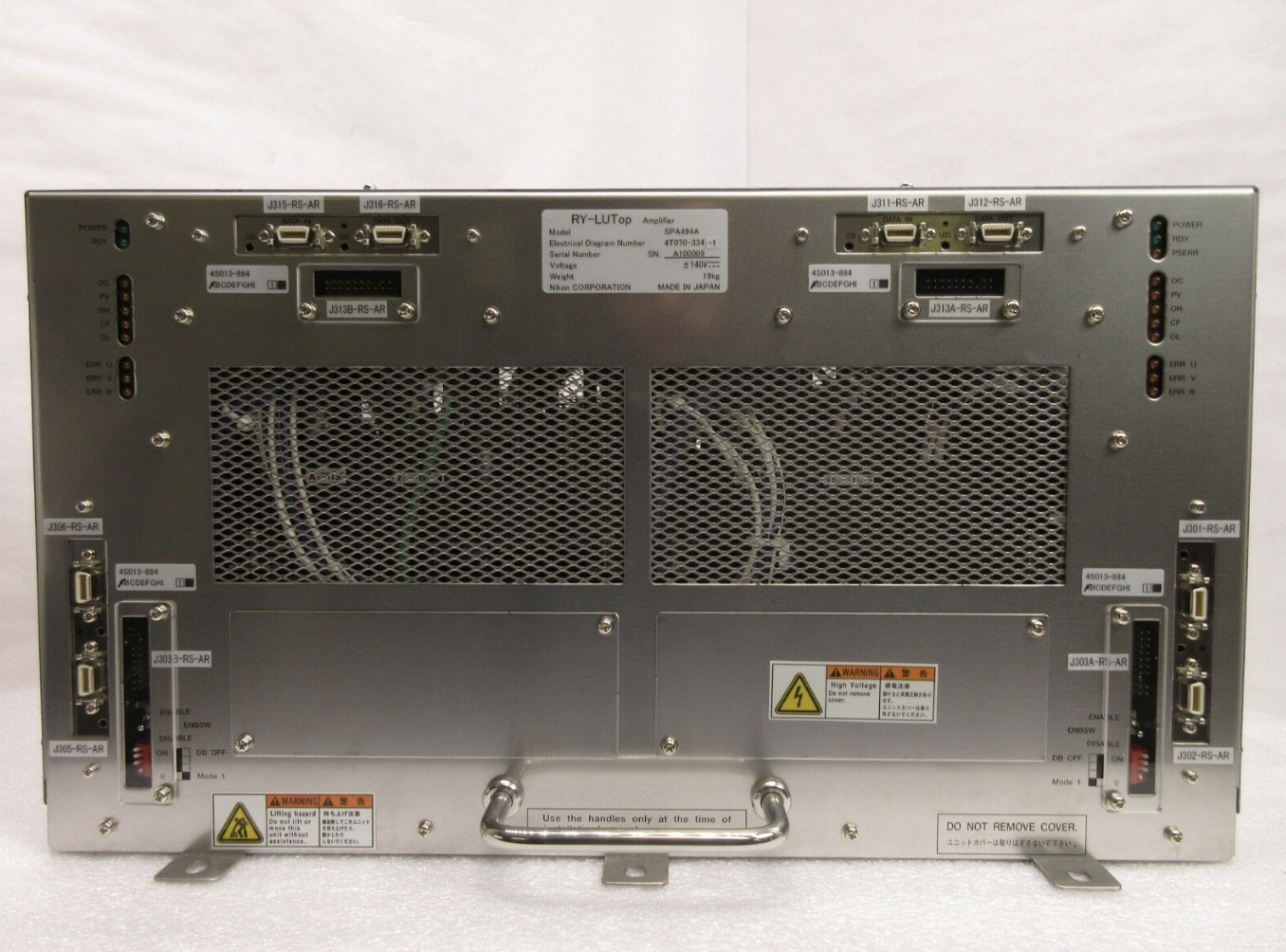 Used Nikon 4T070-334-1 RY-LUTop Amplifier SPA494A NSR-S620D ArF Immersion Used