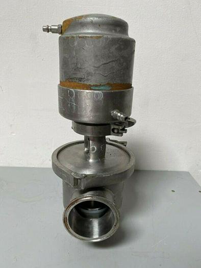 Used Tri-Flo 361-30-220-3 Stainless Steel 2" Air-Actuated Valve