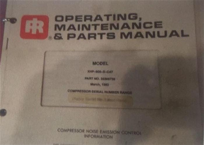 Used 1993 Ingersoll-Rand HR2 Air Compressor - Sold