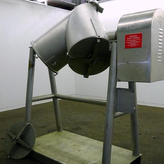 Usado 5 cuft Patterson Kelley Twin shell blender SS