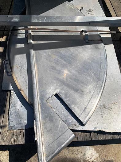 Used Tank, 1,750 Gallon, S/st, 78" x 84", CB #S743940