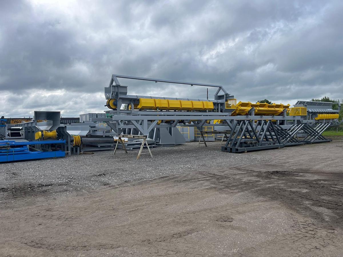 Used Log sorting line Hekotek NEW!