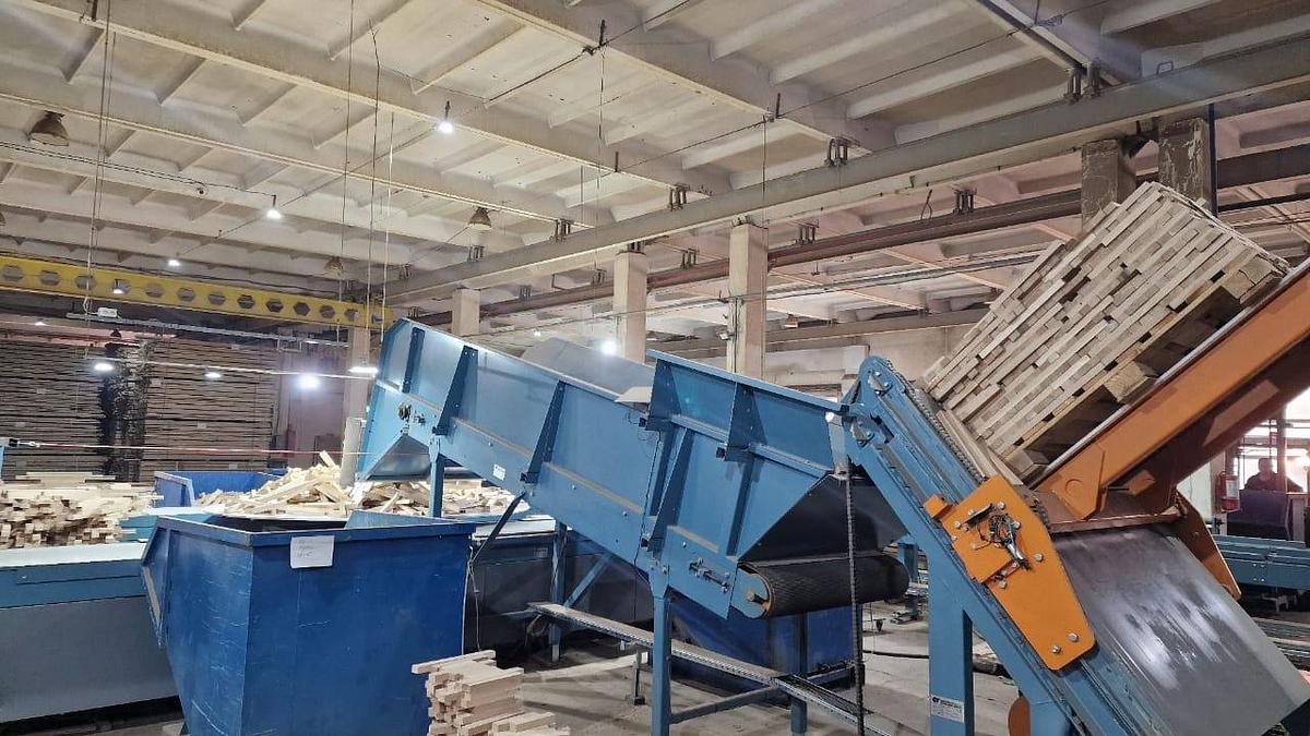 Used High speed horizontal finger jointing