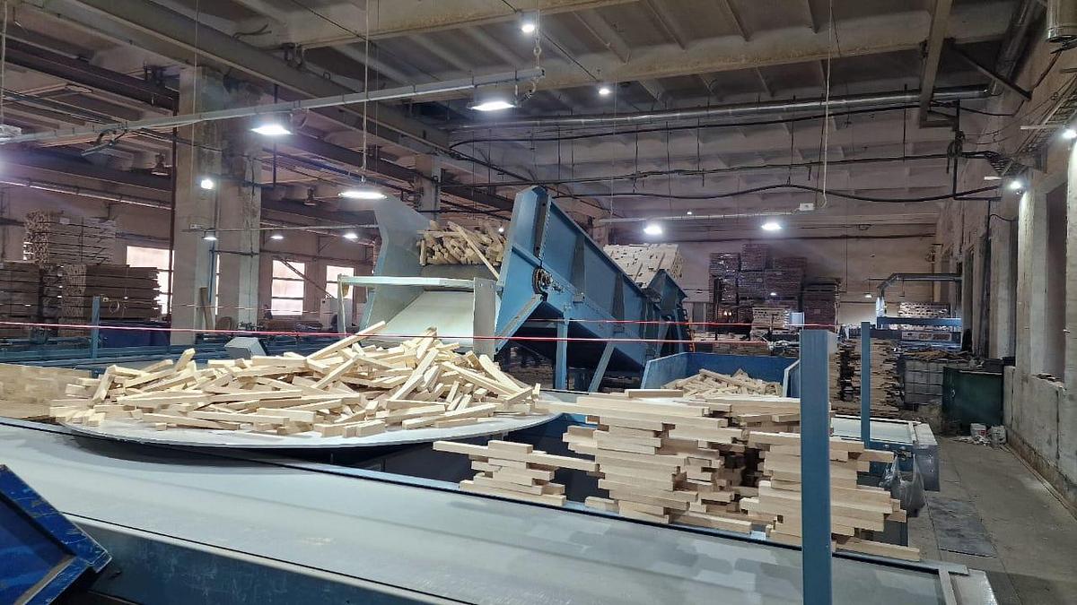 Used High speed horizontal finger jointing