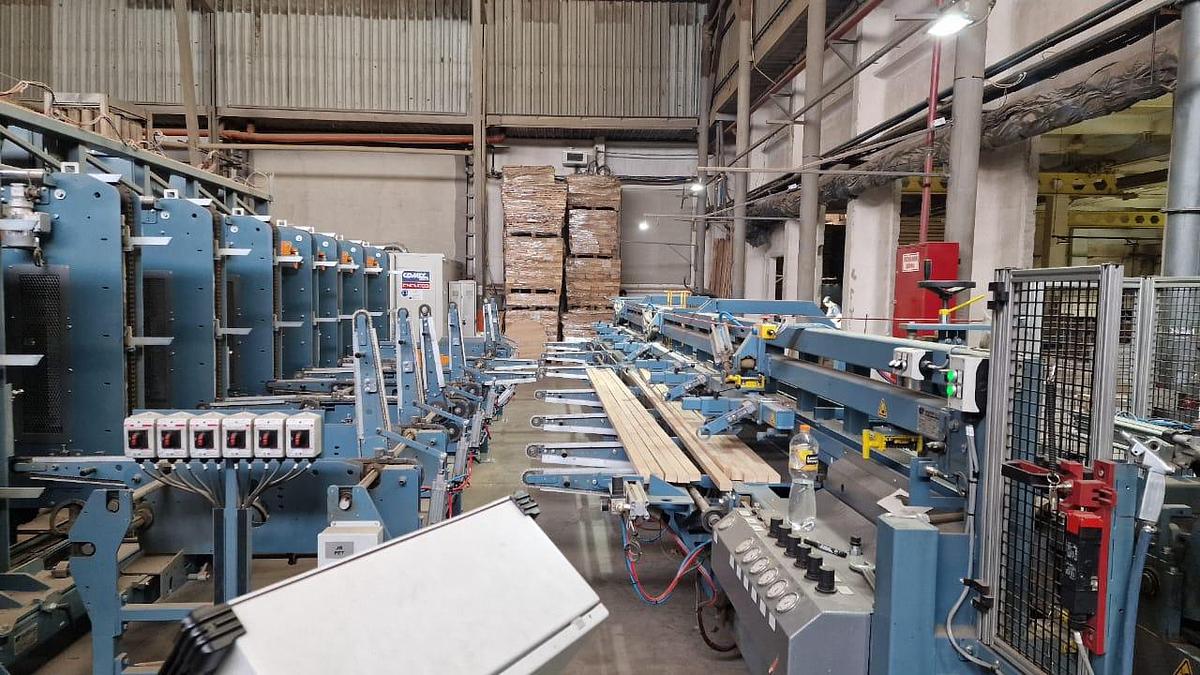 Used High speed horizontal finger jointing