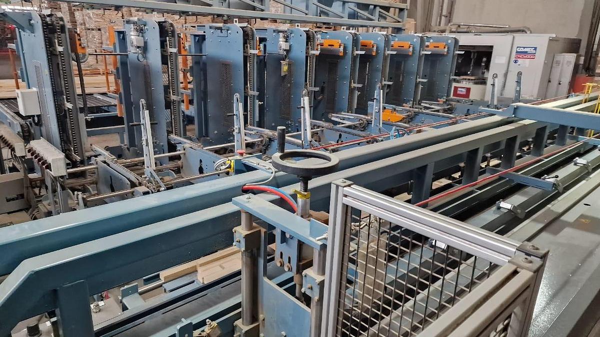 Used High speed horizontal finger jointing