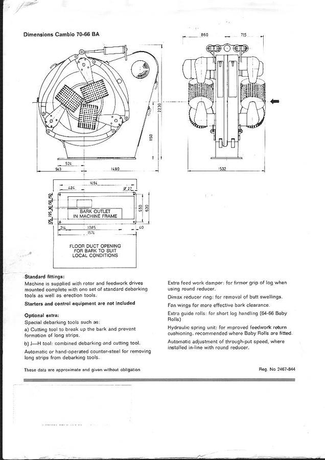 Used Cambio 70-66 BA