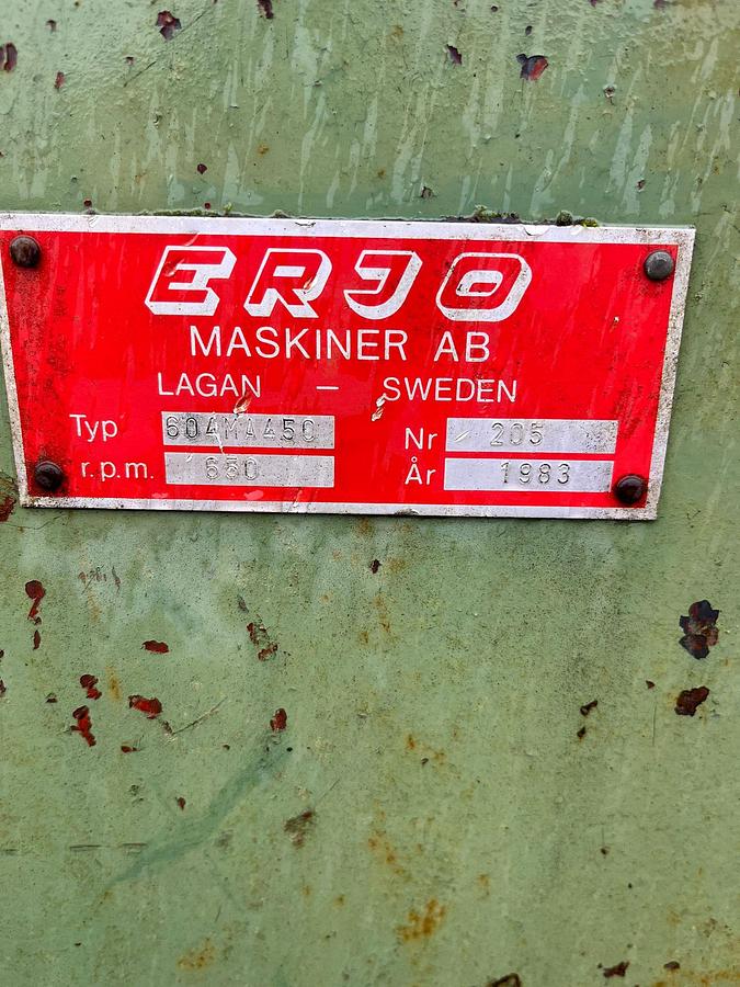 Used Chipper ERJO
