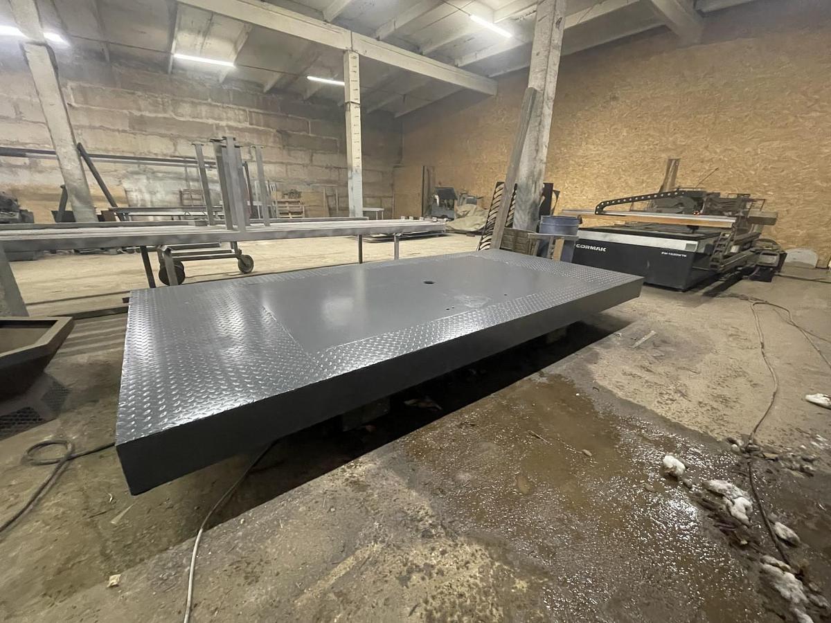 Used Translyft scissor lifting table 