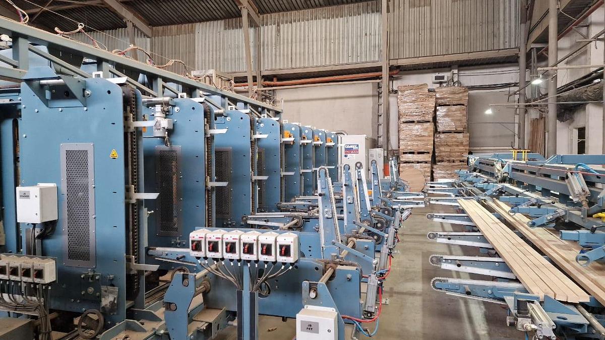 Used High speed horizontal finger jointing