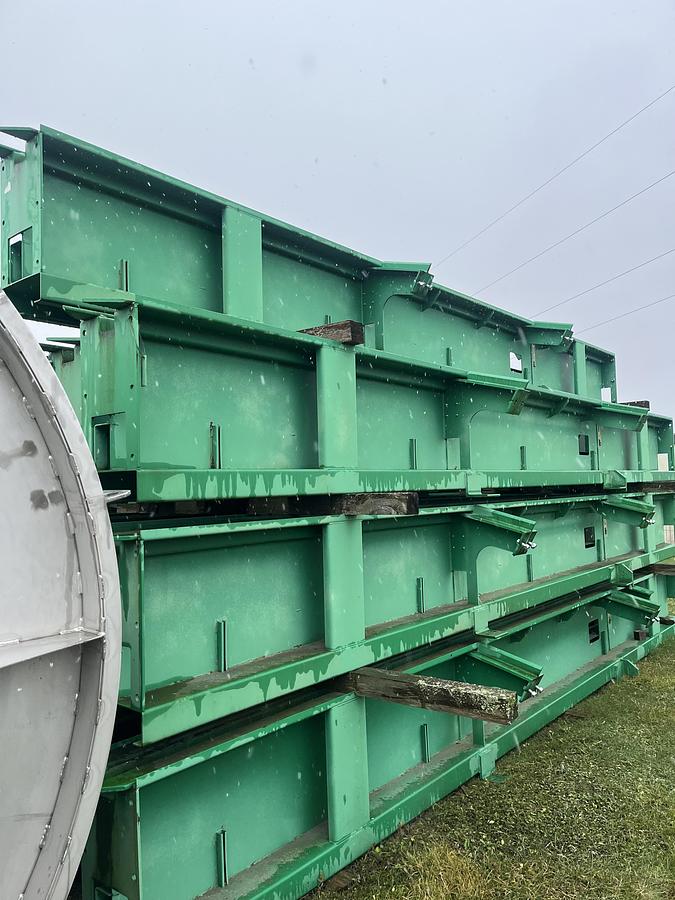 Used Log sorting pockets NEW