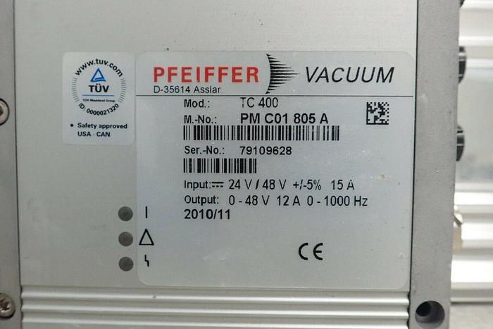 Used PFEIFFER SplitFlow 310 3P Agilent G2571-80310 Vacuum Pump with Controller TC 400