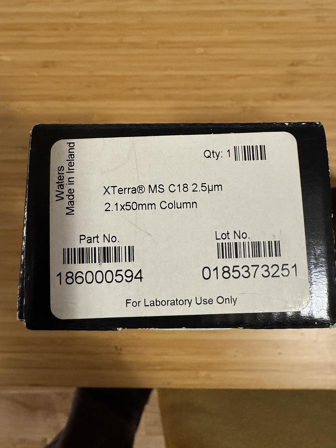 Used Xterra MS C18 2.5um 2.1x30mm