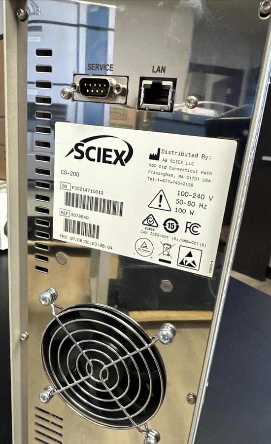 Used SCIEX Exion LC 2.0 UHPLC AS-200+, BP-200+, CO-200+, Solvent Tray, Switch