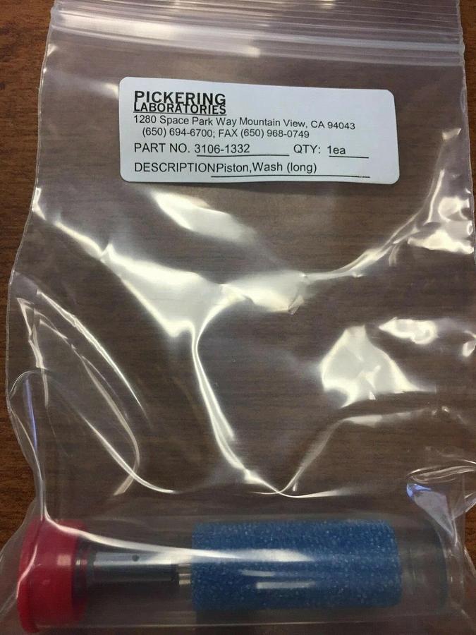 Pickering Laboratories Piston Wash, long 3102-1332 New, Labs