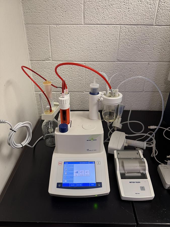 Used Mettler Toledo V20 Volumetric KF Titrator