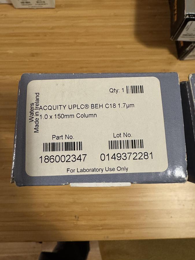 Used BEH C18 1.7um 1.0x150mm