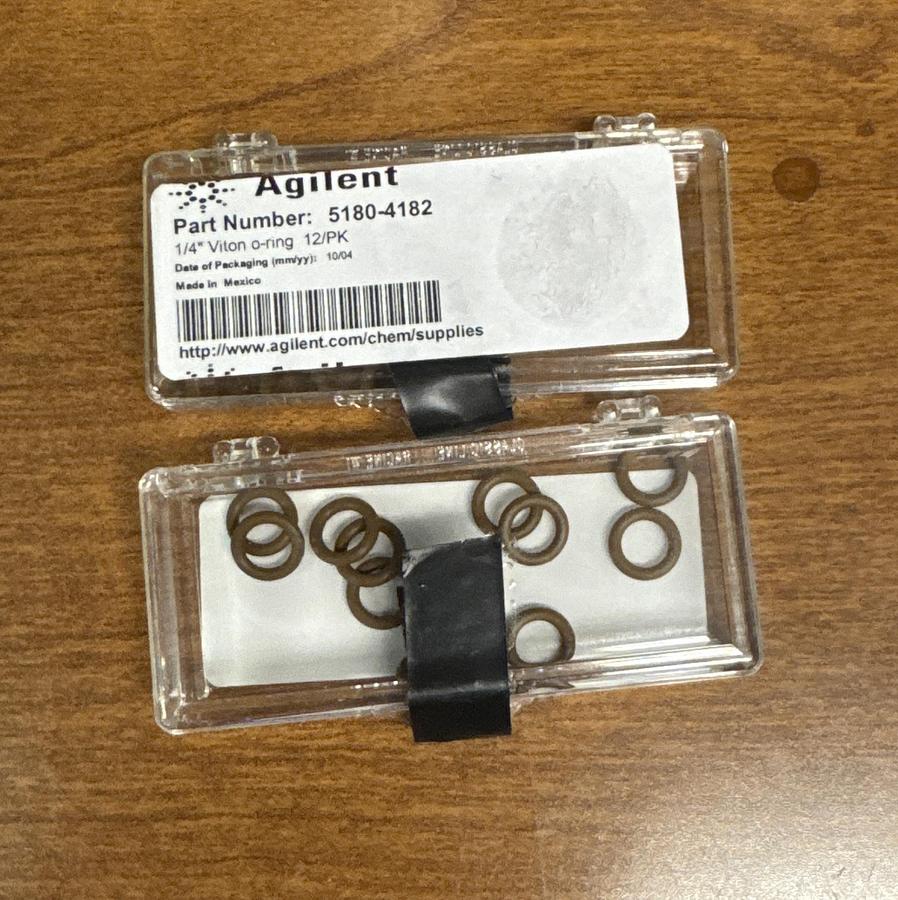 Agilent 5180-4182 o-ring Viton 1/4” 12/pk 5188-5365