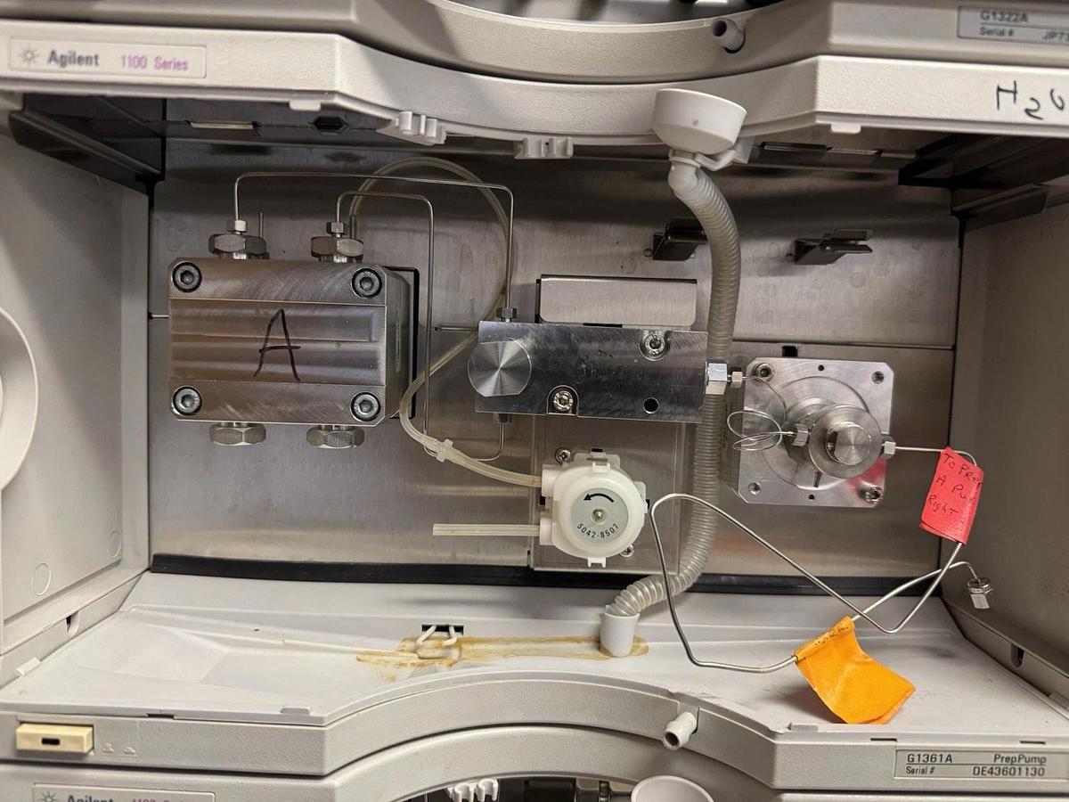 Used Agilent 1100 Series Preparative HPLC w/DAD & ELSD, Complete System! Chemstation