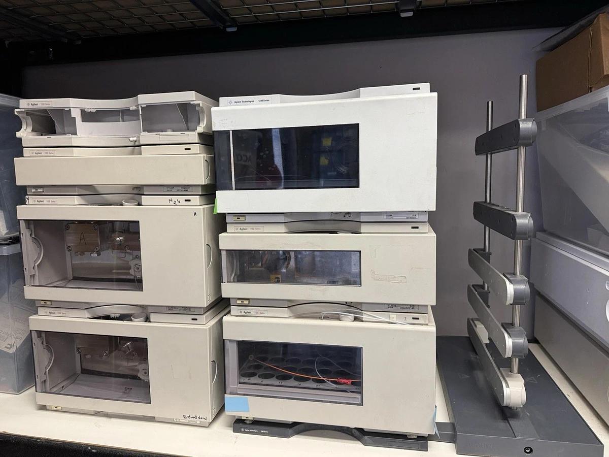 Used Agilent 1100 Series Preparative HPLC w/DAD & ELSD, Complete System! Chemstation