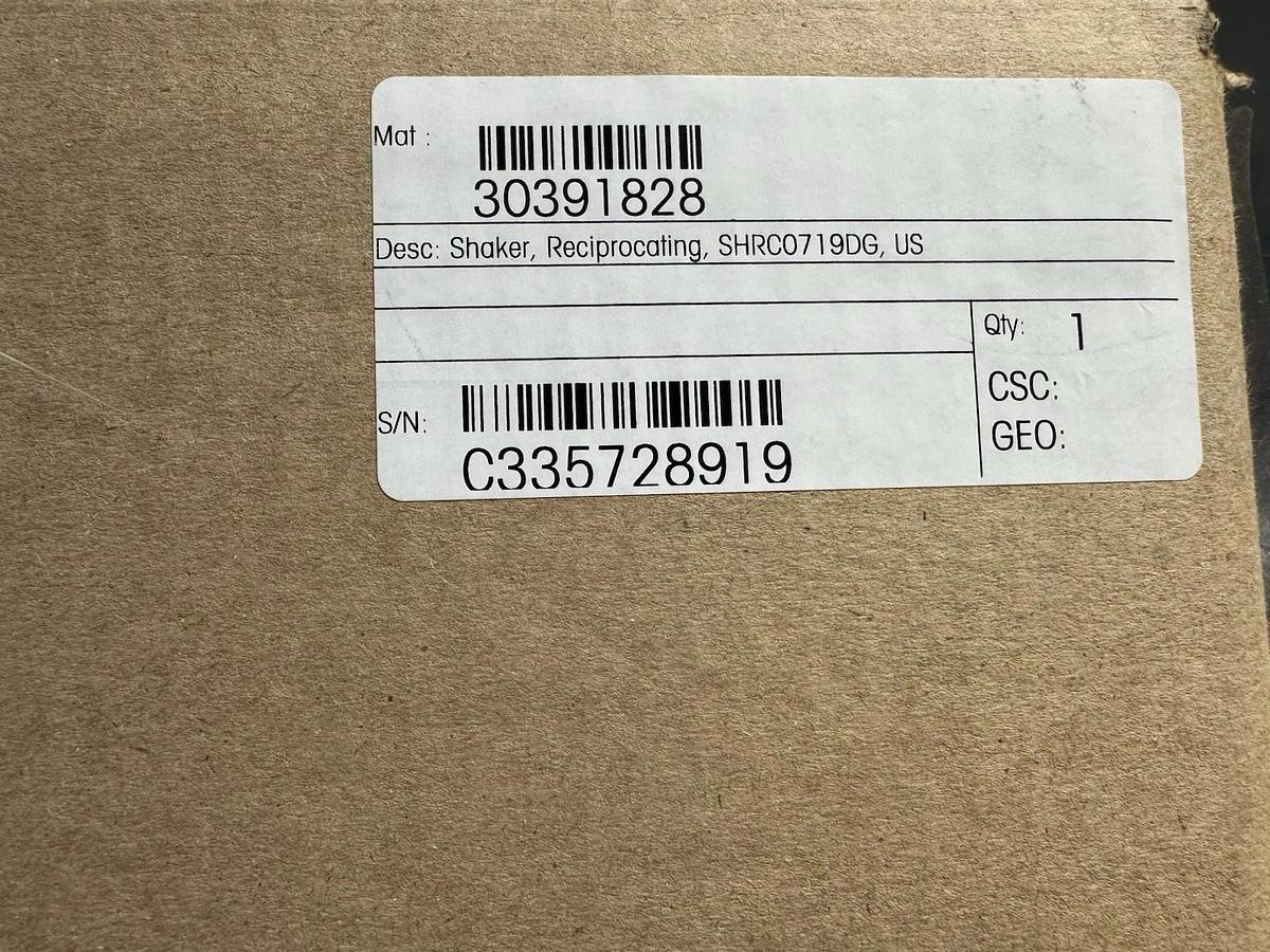 NEW Ohaus Reciprocating Shaker SHRC0719DG 30391828 Brand New In Box
