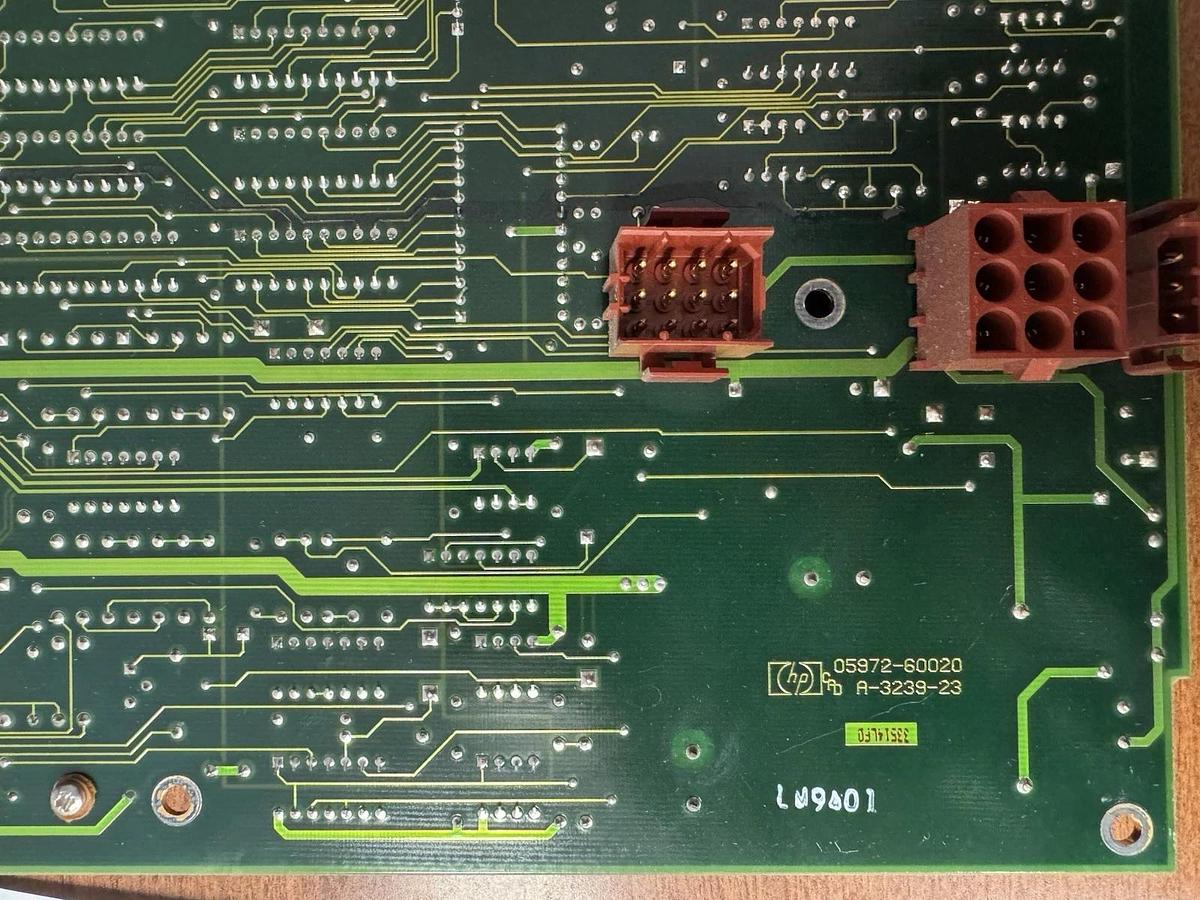 Used HP Agilent 5972 5972A MSD Main Board 05972-60020