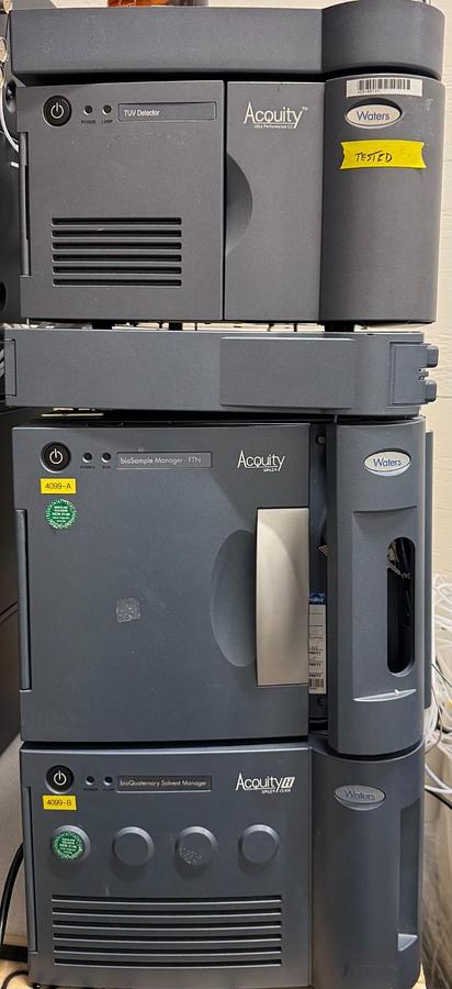Used Waters Acquity UPLC System, BioQuat, Bio FTN, Empower 3, TUV Tested, Warranty