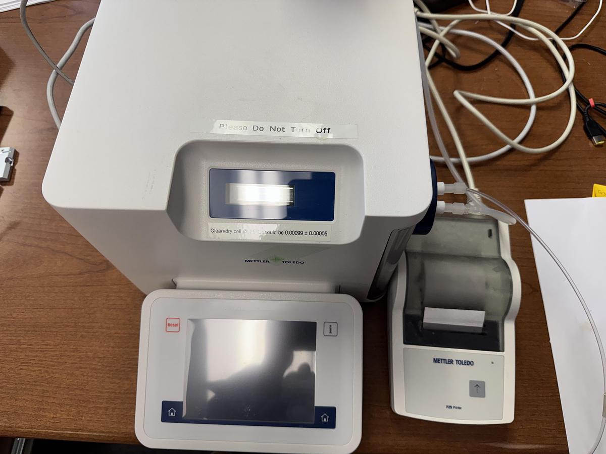Used Mettler Toledo DM45 DeltaRange Density Meter and Printer