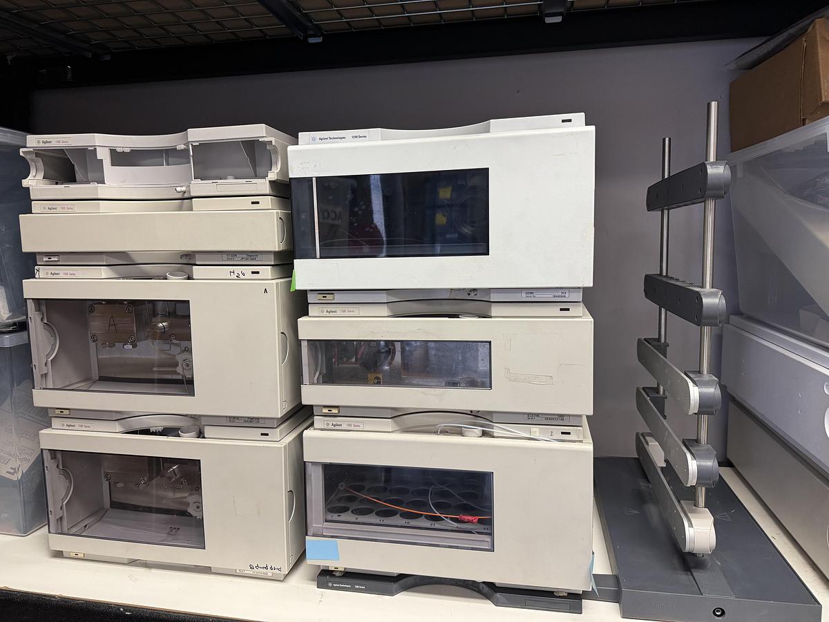 Used Agilent 1100 Series Preparative HPLC With ELSD, Complete System! Computer