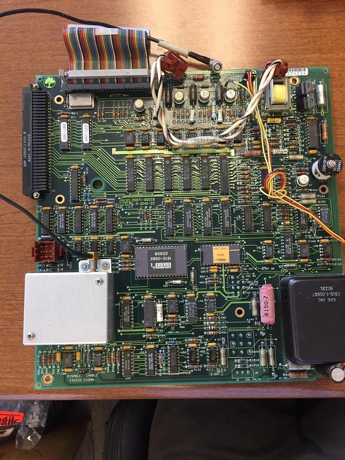 Used HP Agilent HP 5971 5971A 5972 5972A MSD Main Board 05971-60018