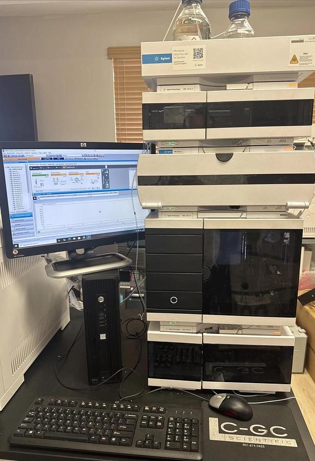Refurbished Agilent 1290 INFINITY II Series HPLC System, Binary, Multi-Sampler, DAD Software