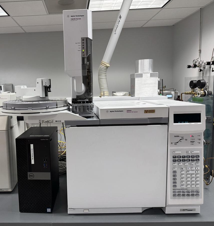 Refurbished Agilent 6890N ECD/FID and datasystem