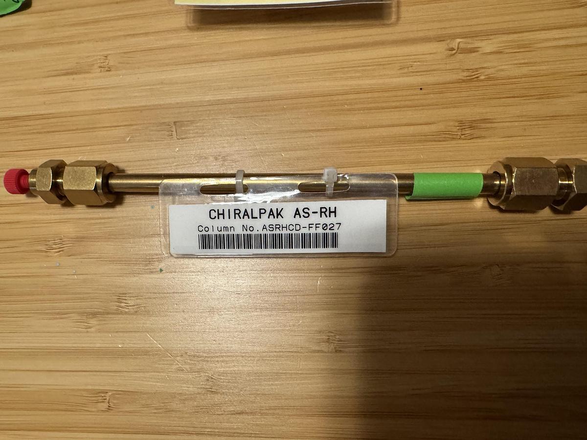 Used Daicel Chiralpak AS-RH 4.6 x 150mm