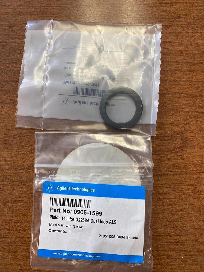 Piston seal for the G2258A Dual Loop Autosampler, 0905-1599