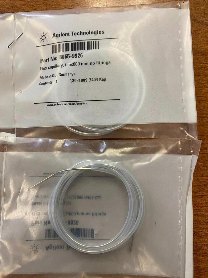 Agilent 5065-9926 Capillary stainless steel 0.5 x 800 mm no fittings