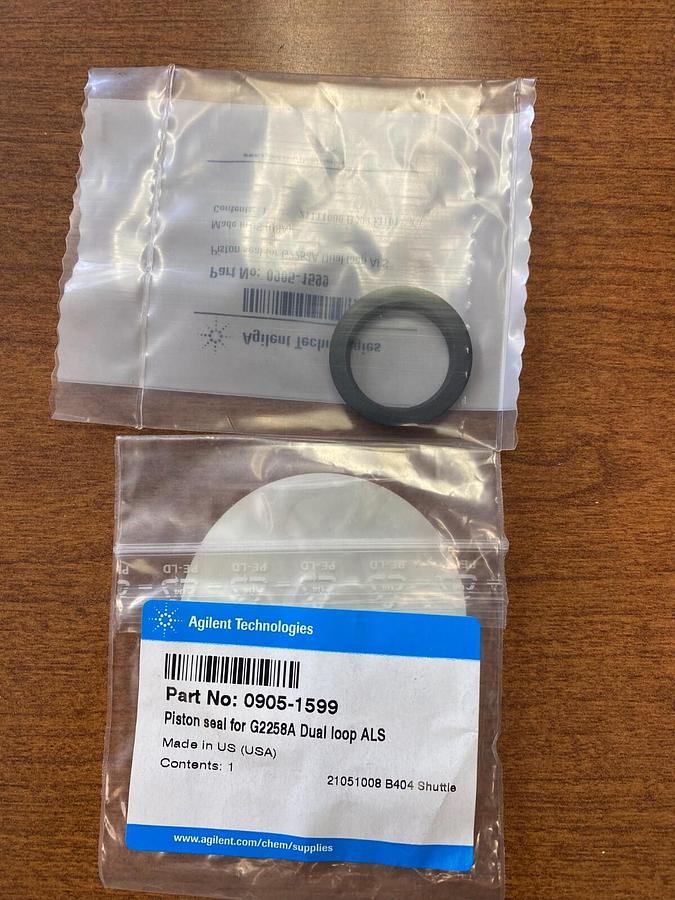 Piston seal for the G2258A Dual Loop Autosampler, 0905-1599