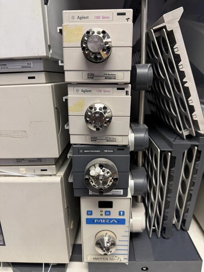 Used Agilent 1100 Series Preparative HPLC w/DAD & ELSD, Complete System! Chemstation