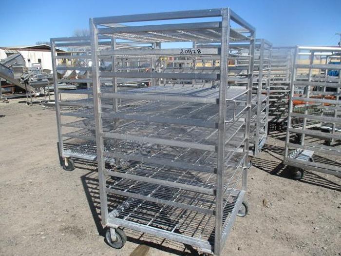 Used Stainless Steel Meat Racks; 41"W 52"L78"T