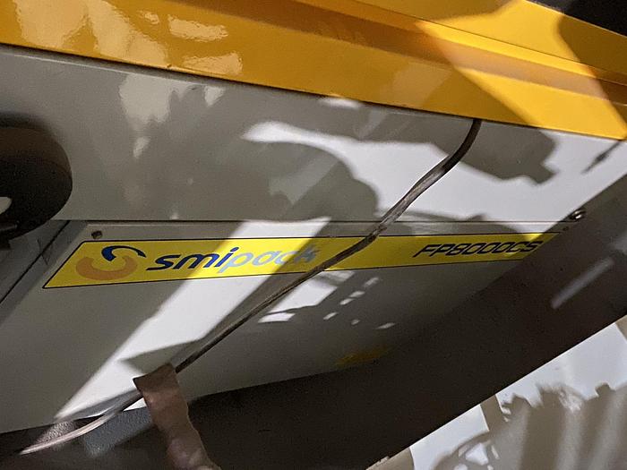 Used SmiPack  FP8000CS shrink wrapping machine with heat tunnel T652  FP8000CS  and  T652